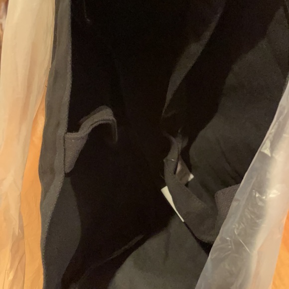 NWT Sephora Black & White Striped Reusable Canvas Tote - Picture 4 of 6